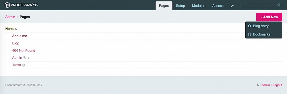 Label changed in Add New list